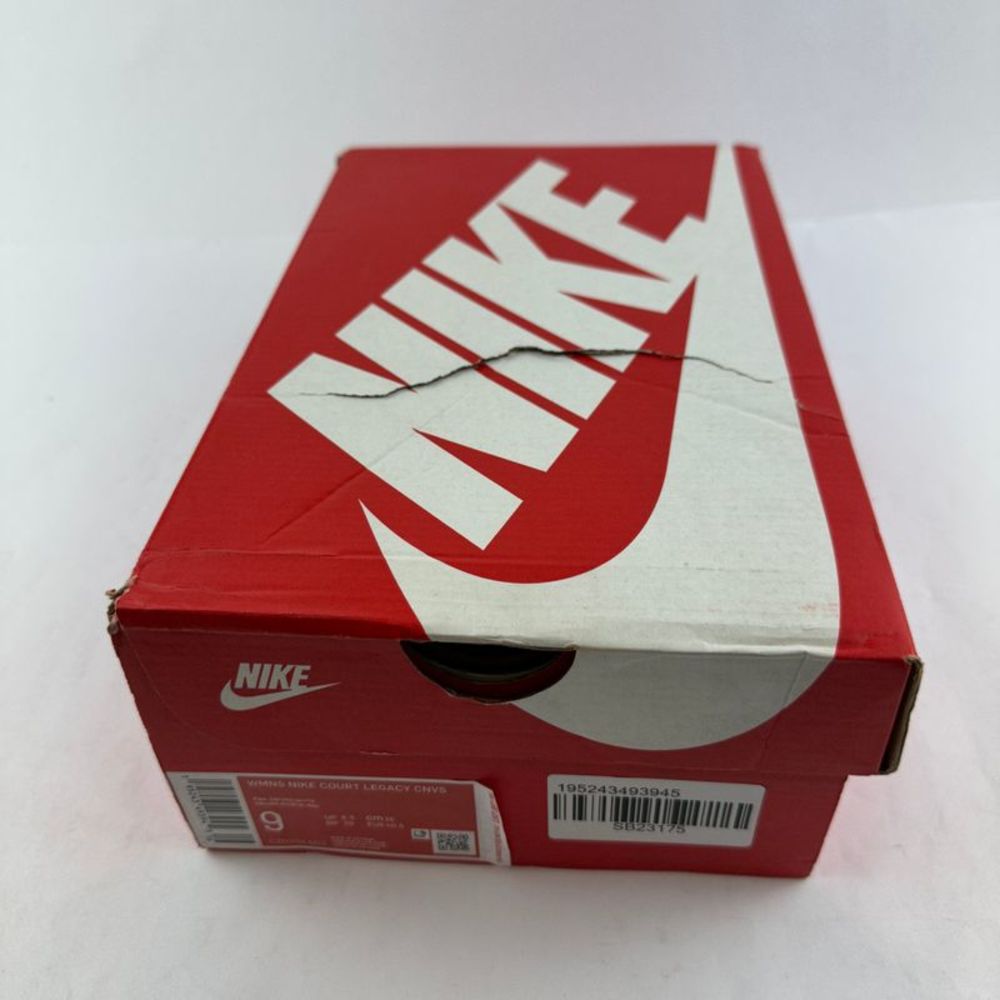 Nike Court Legacy Canvas Skate Shoe Pink Oxford/White US Women's Size 9 - Picture 8 of 9